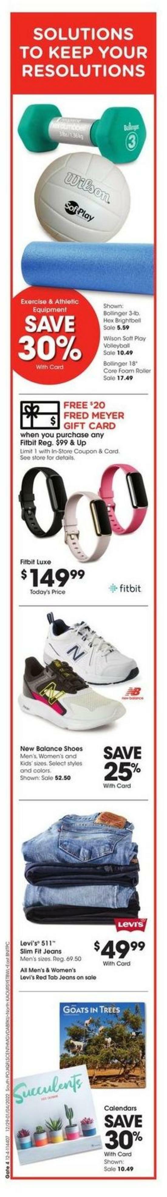 Fred Meyer Weekly Ad from December 29