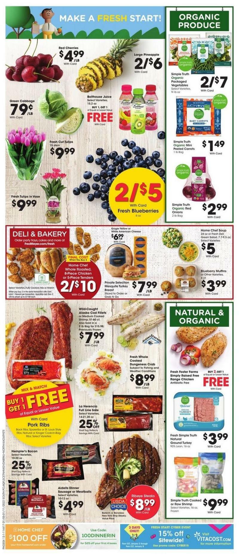 Fred Meyer Weekly Ad from January 5