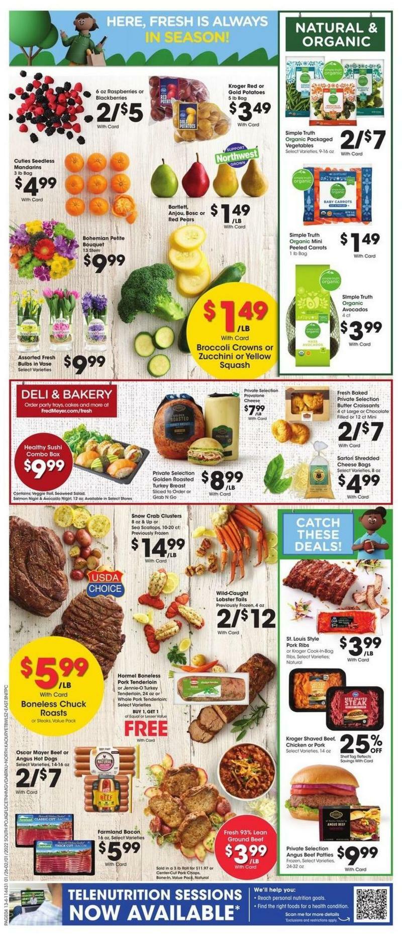 Fred Meyer Weekly Ad from January 26