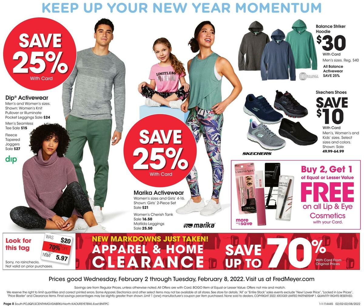 Fred Meyer General Merchandise Weekly Ad from February 2