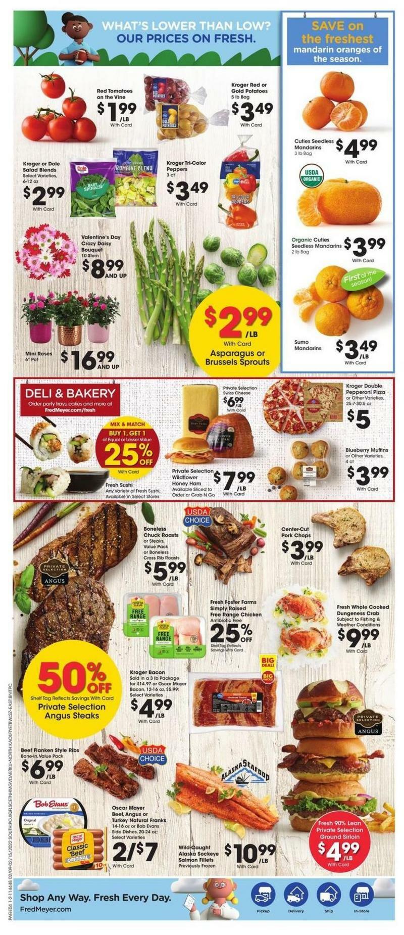 Fred Meyer Weekly Ad from February 9