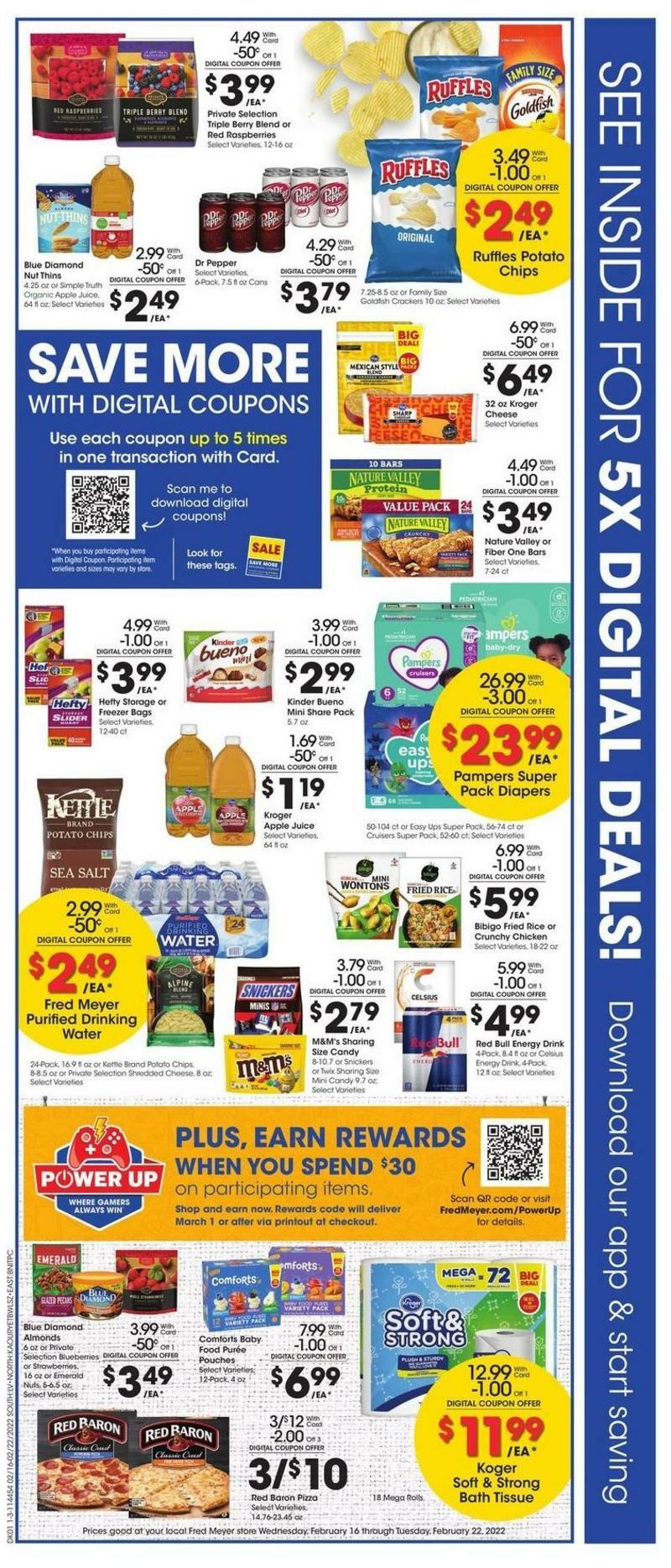 Fred Meyer Weekly Ad from February 16