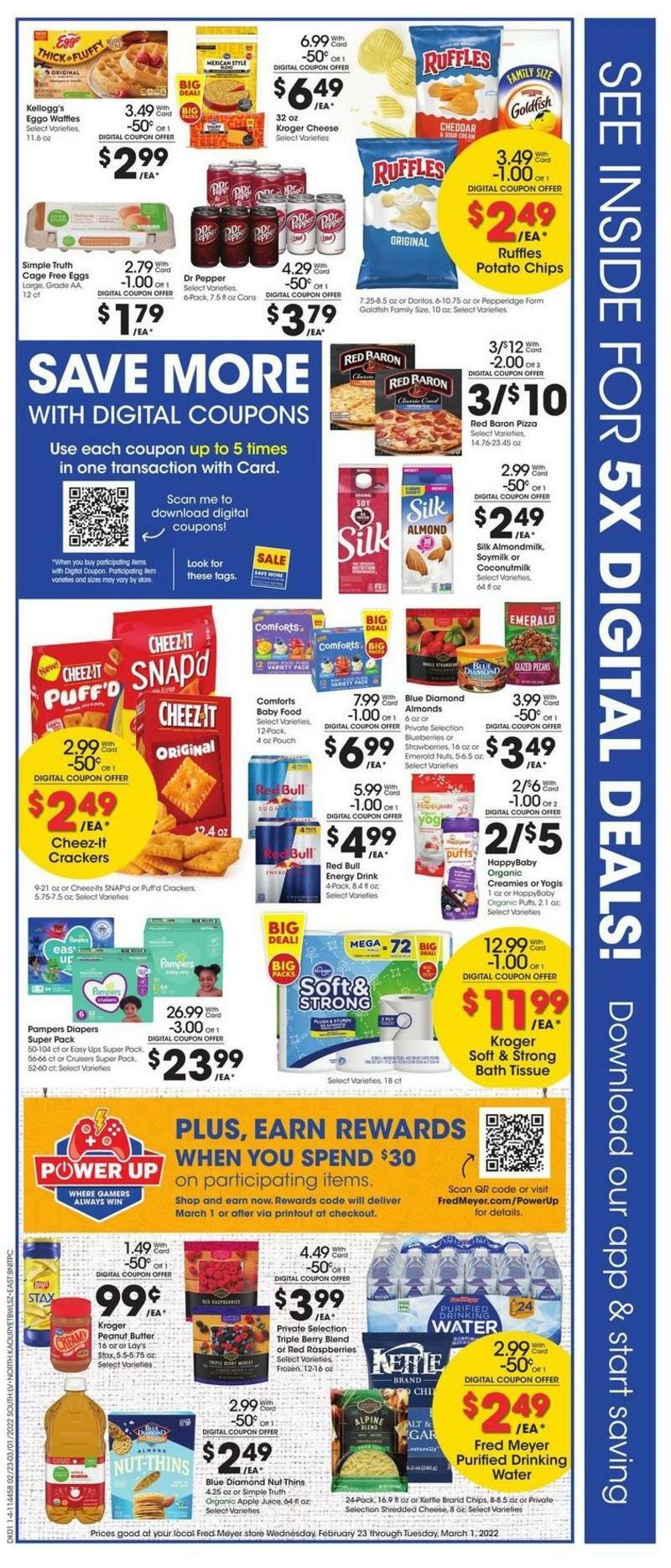 Fred Meyer Weekly Ad from February 23
