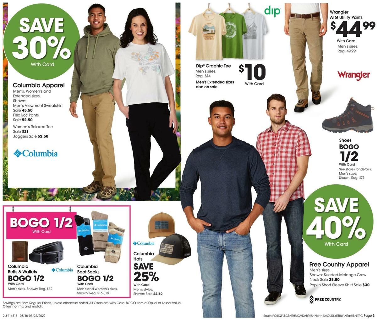 Fred Meyer General Merchandise Weekly Ad from March 16