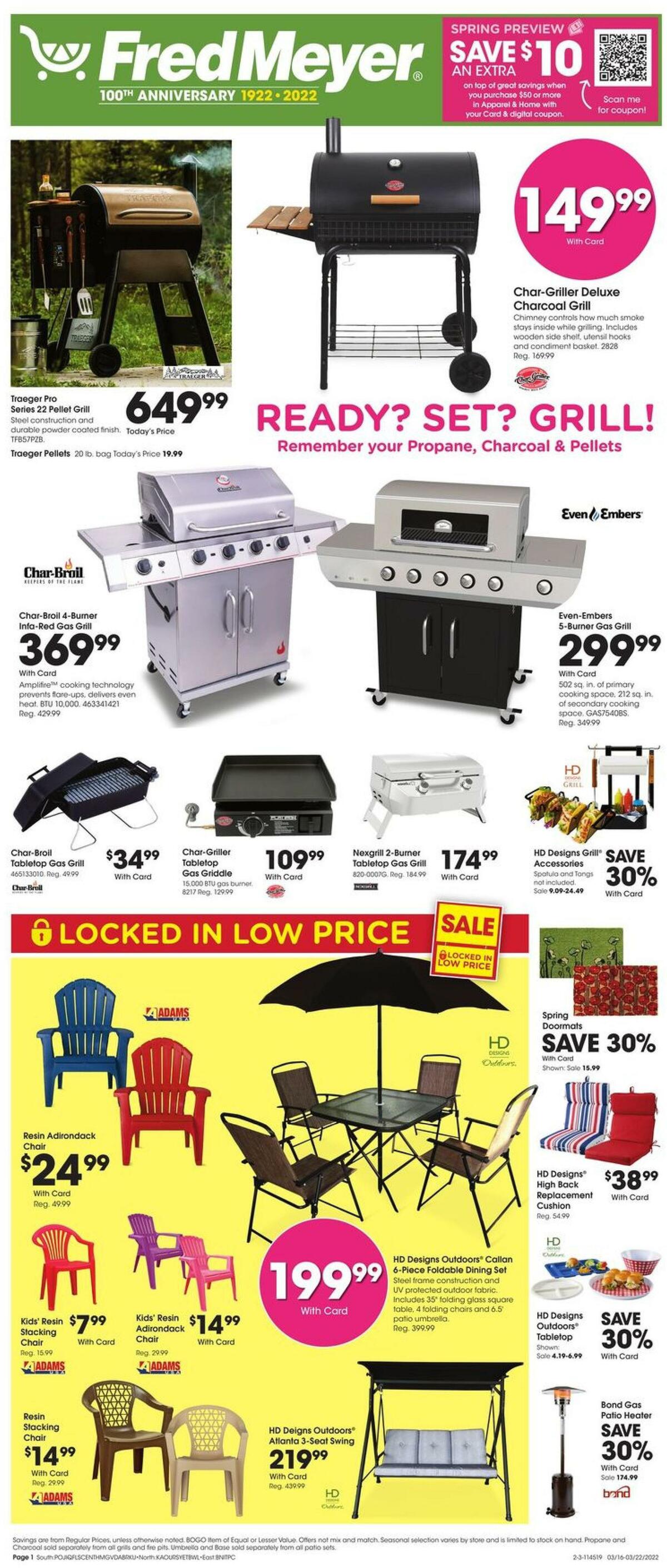 Fred Meyer Garden Weekly Ad from March 16