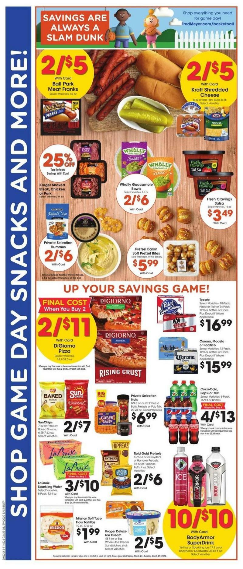 Fred Meyer Weekly Ad from March 23