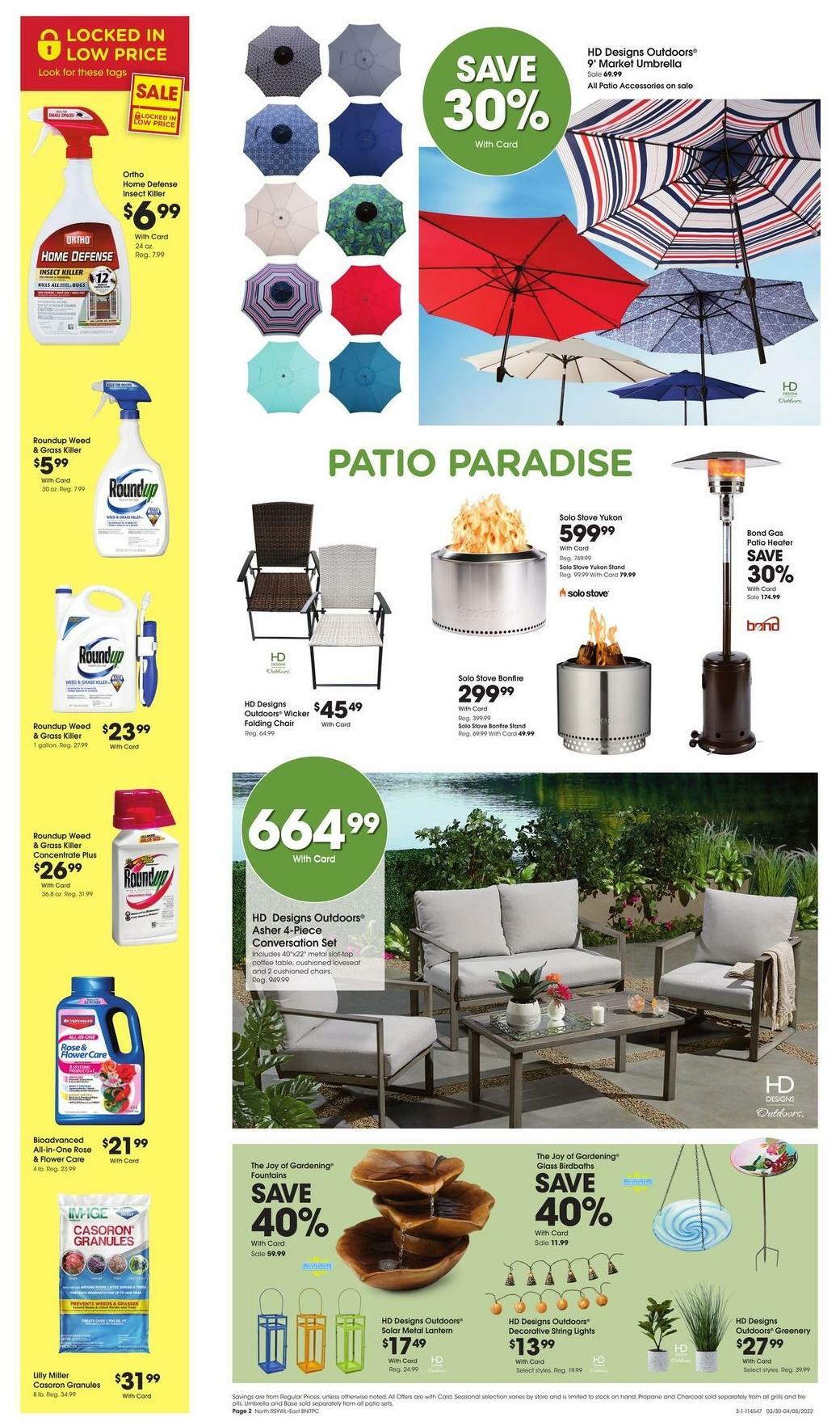 Fred Meyer Garden Weekly Ad from March 30