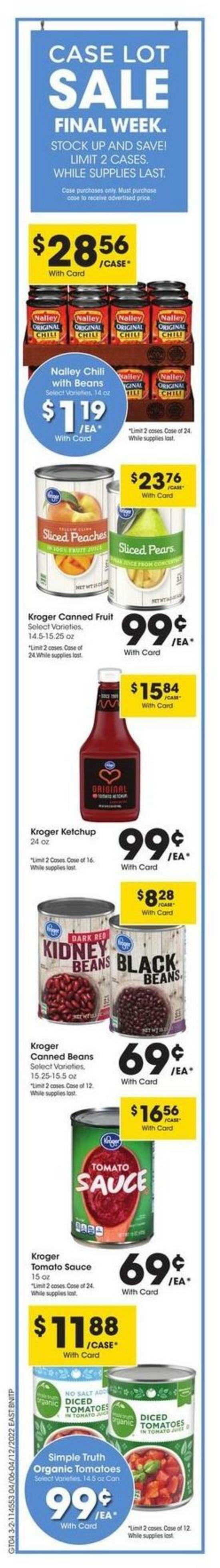 Fred Meyer Weekly Ad from April 6