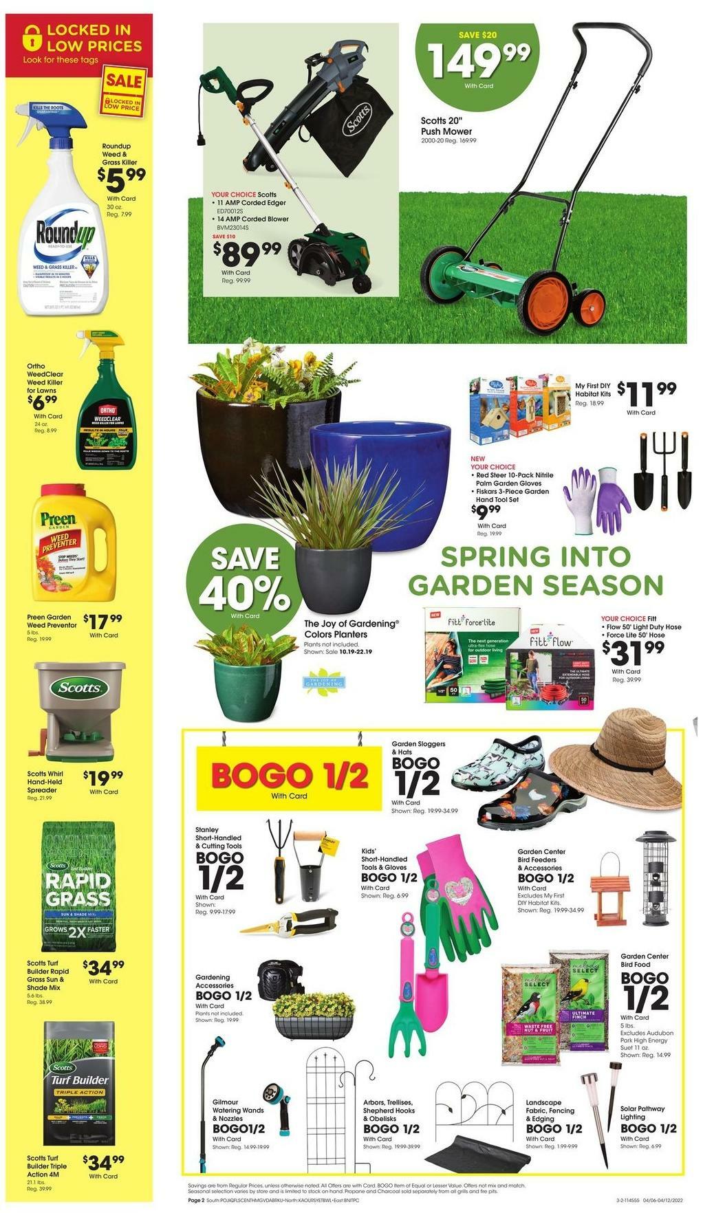 Fred Meyer Garden Weekly Ad from April 6