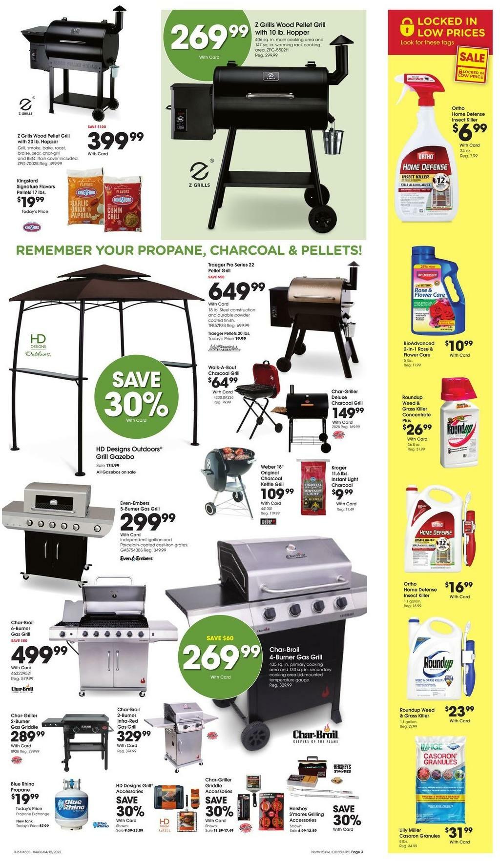 Fred Meyer Garden Weekly Ad from April 6