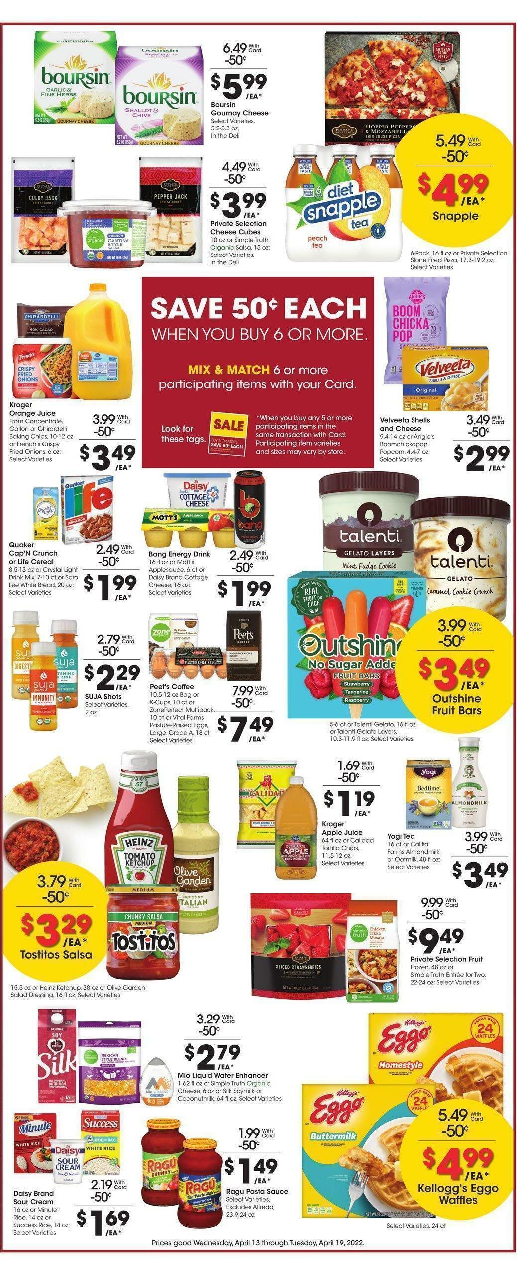 Fred Meyer Weekly Ad from April 13