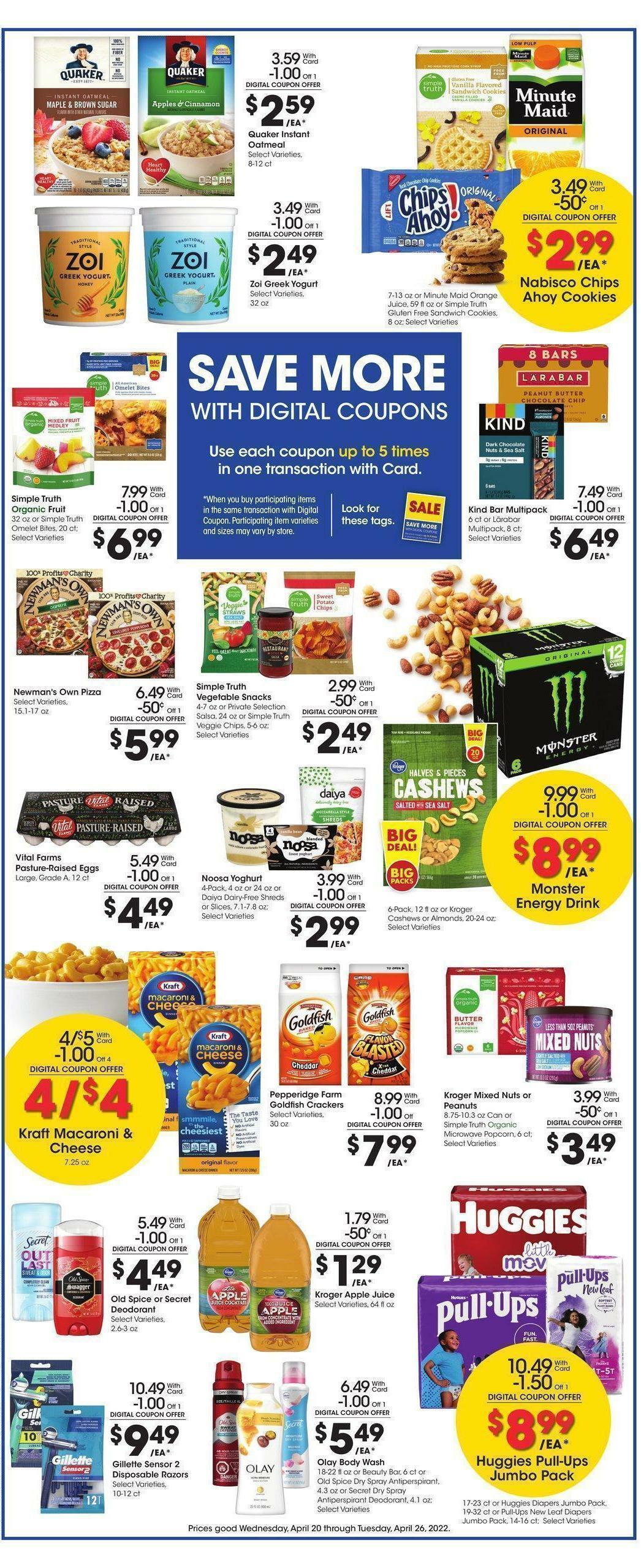 Fred Meyer Weekly Ad from April 20
