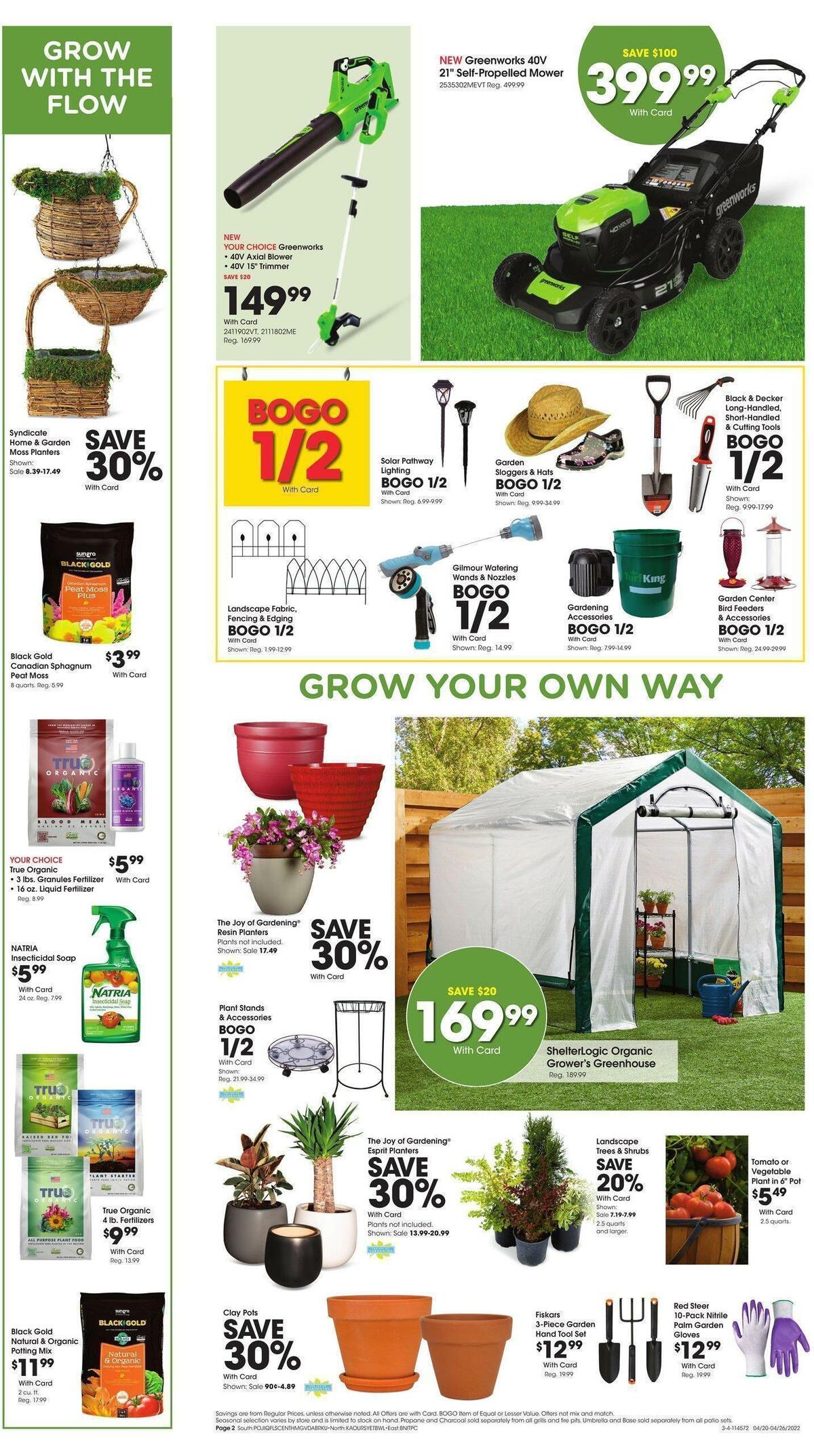 Fred Meyer Garden Weekly Ad from April 20