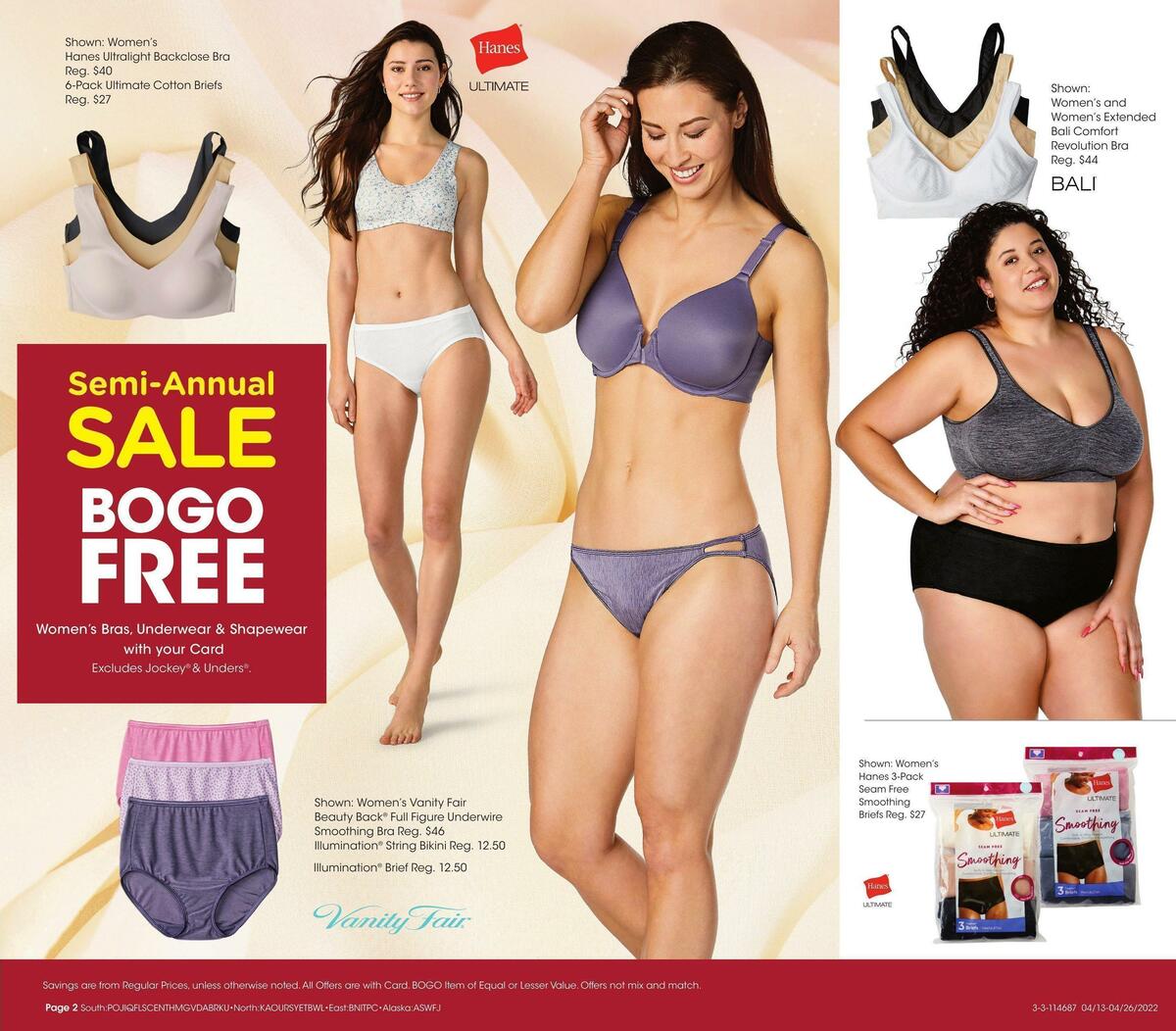 Fred Meyer Apparel Weekly Ad from April 13
