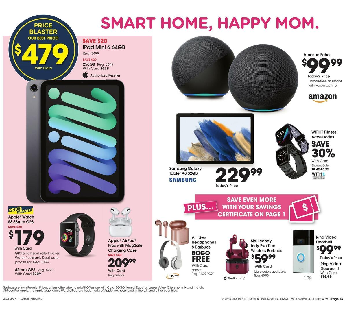 Fred Meyer General Merchandise Weekly Ad from May 4