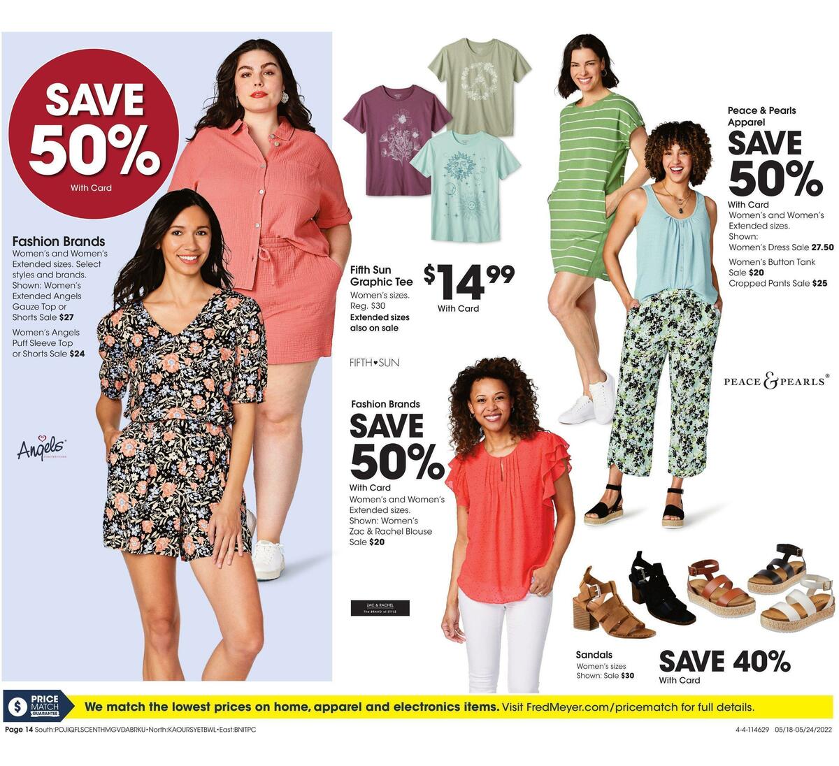 Fred Meyer General Merchandise Weekly Ad from May 18