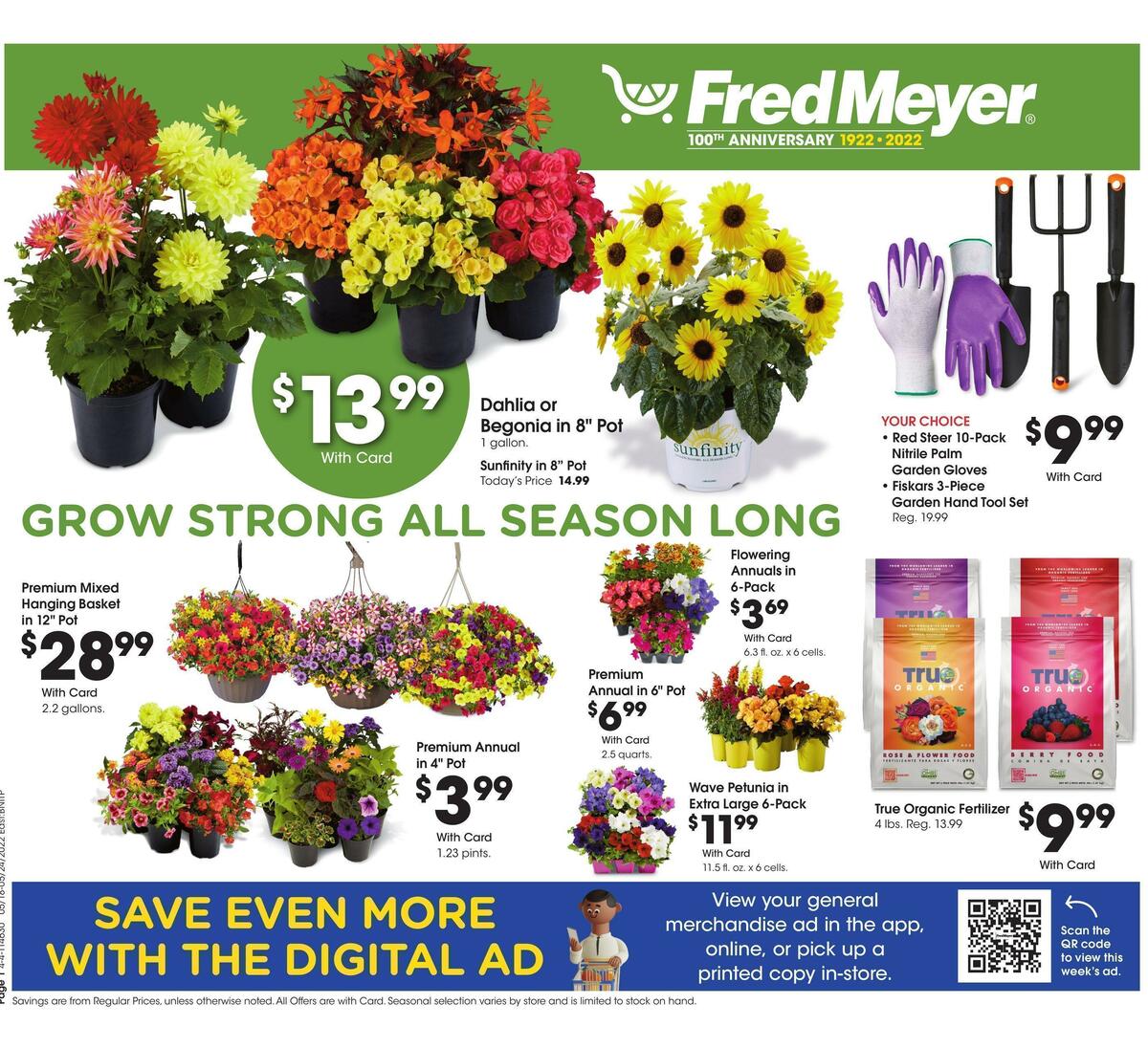 Fred Meyer Garden Weekly Ad from May 18