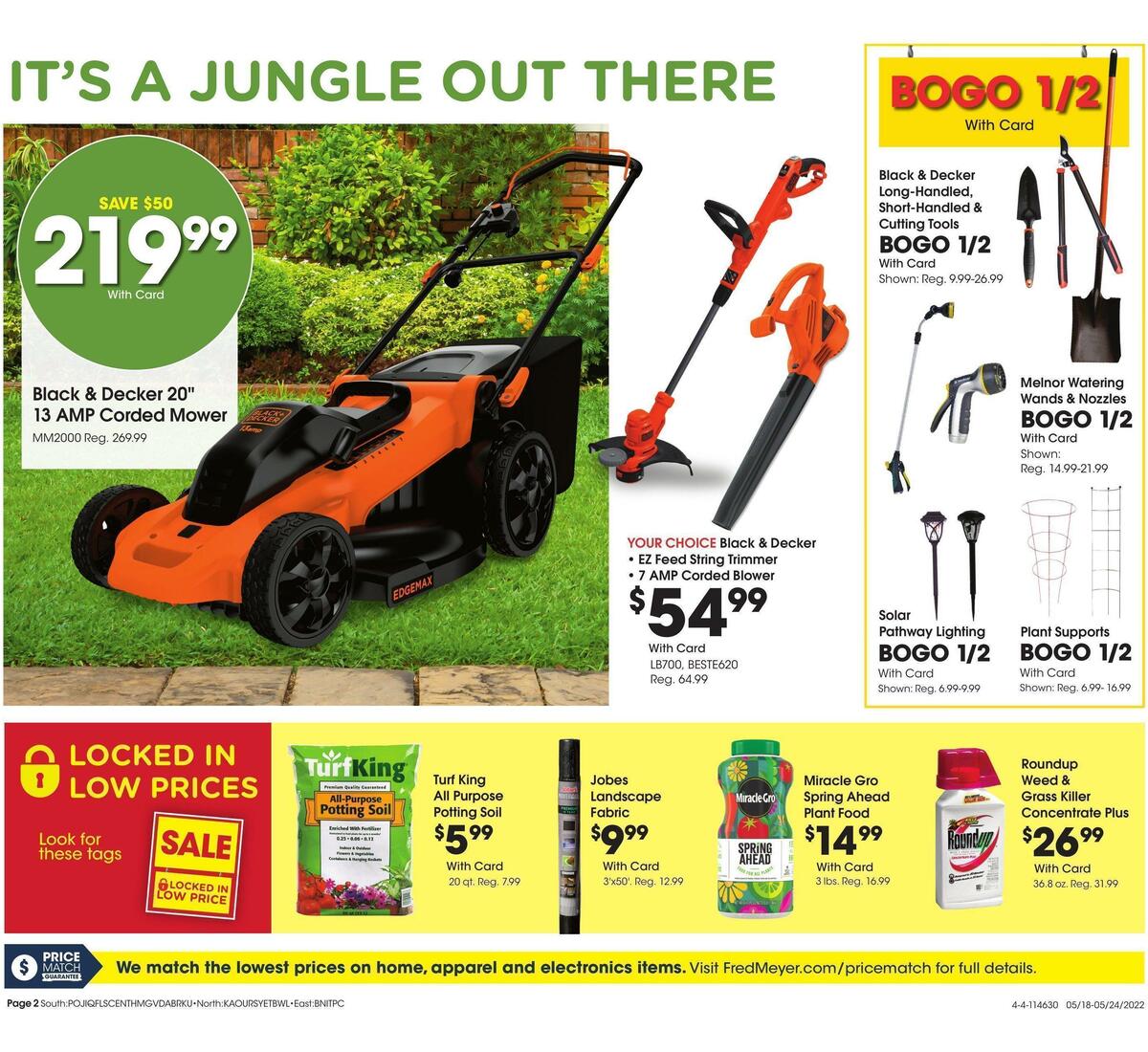 Fred Meyer Garden Weekly Ad from May 18