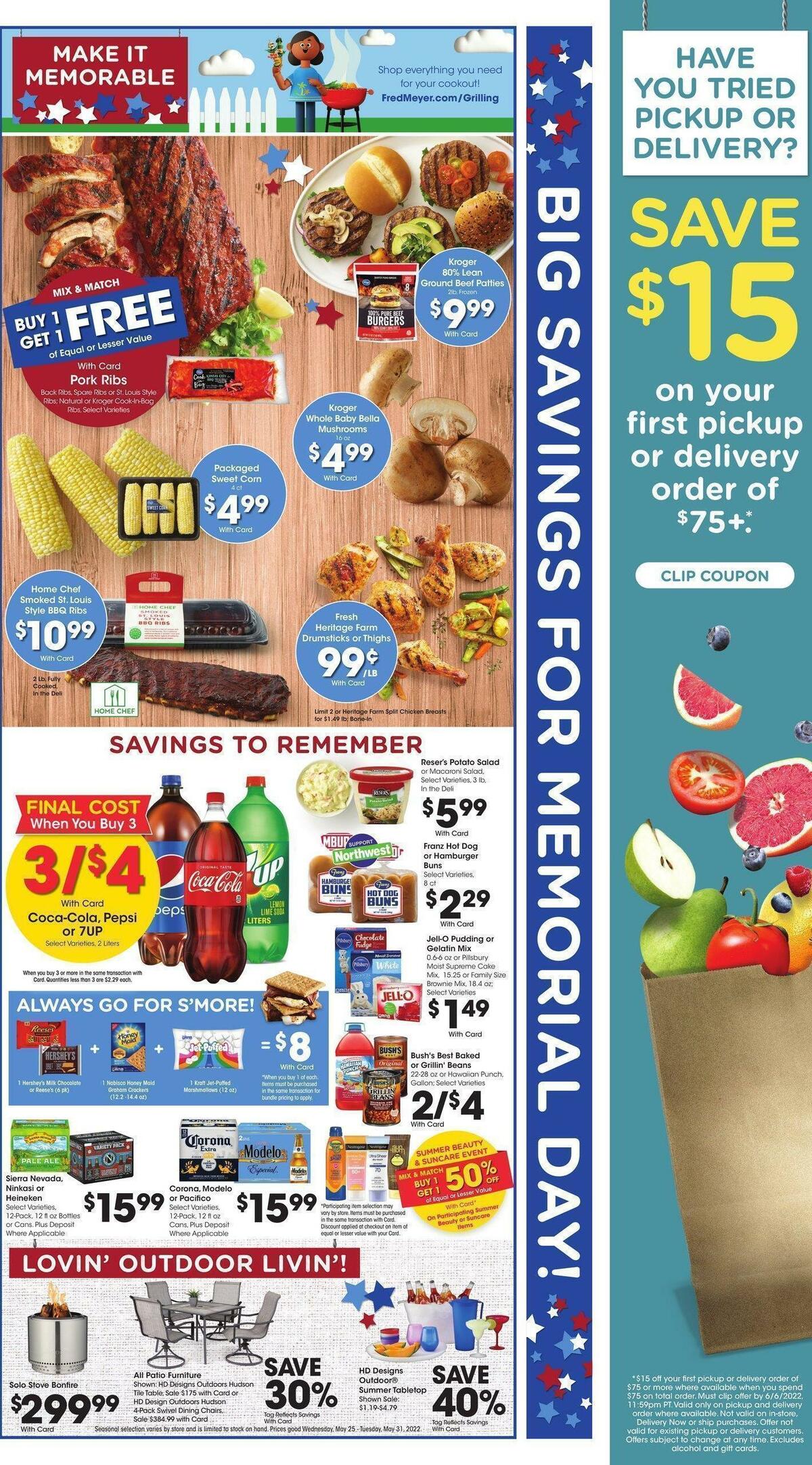 Fred Meyer Weekly Ad from May 25