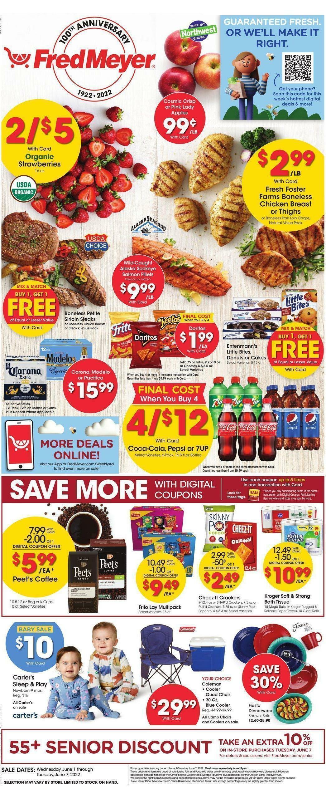 Fred Meyer Weekly Ad from June 1