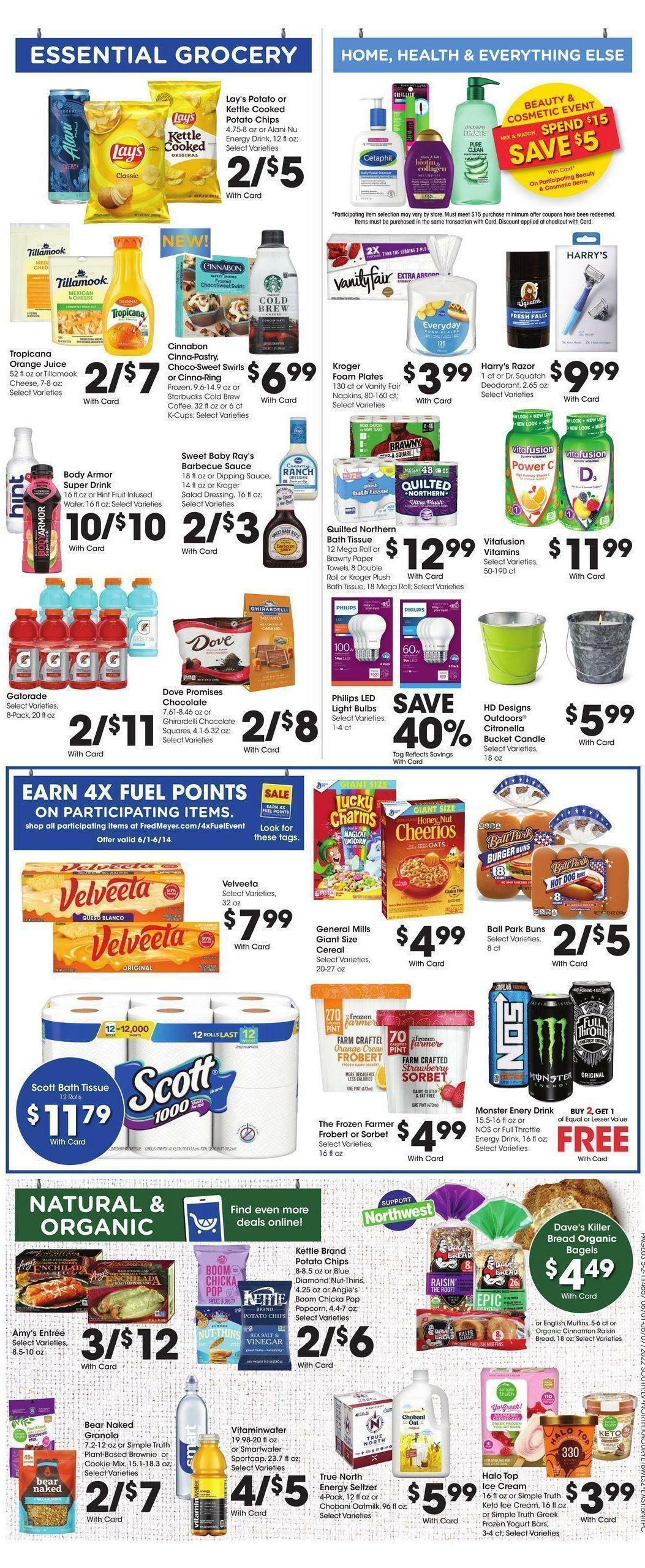 Fred Meyer Weekly Ad from June 1