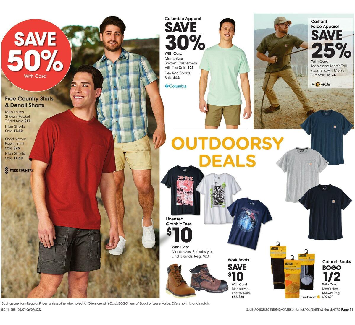 Fred Meyer General Merchandise Weekly Ad from June 1