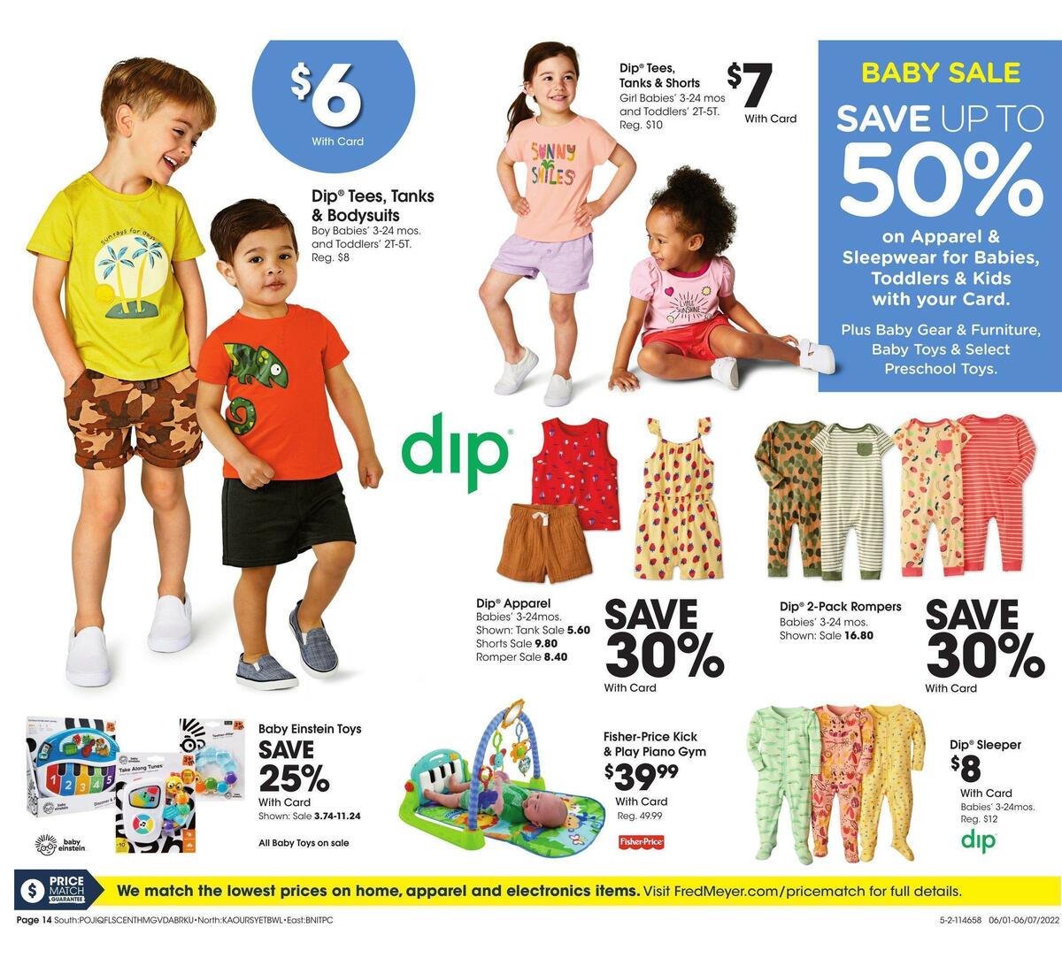 Fred Meyer General Merchandise Weekly Ad from June 1