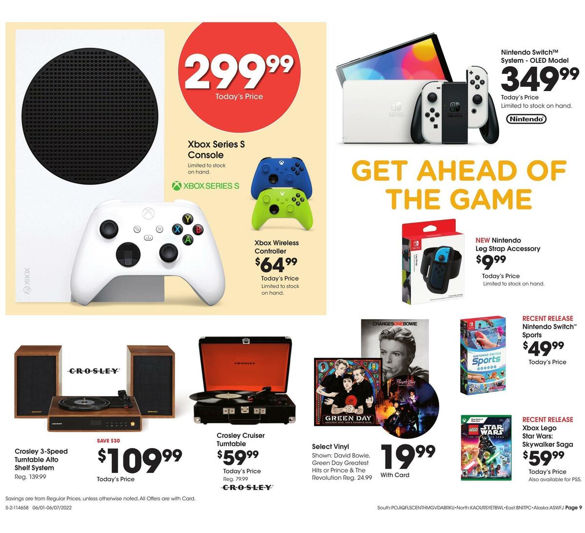 Fred Meyer General Merchandise Weekly Ad from June 1