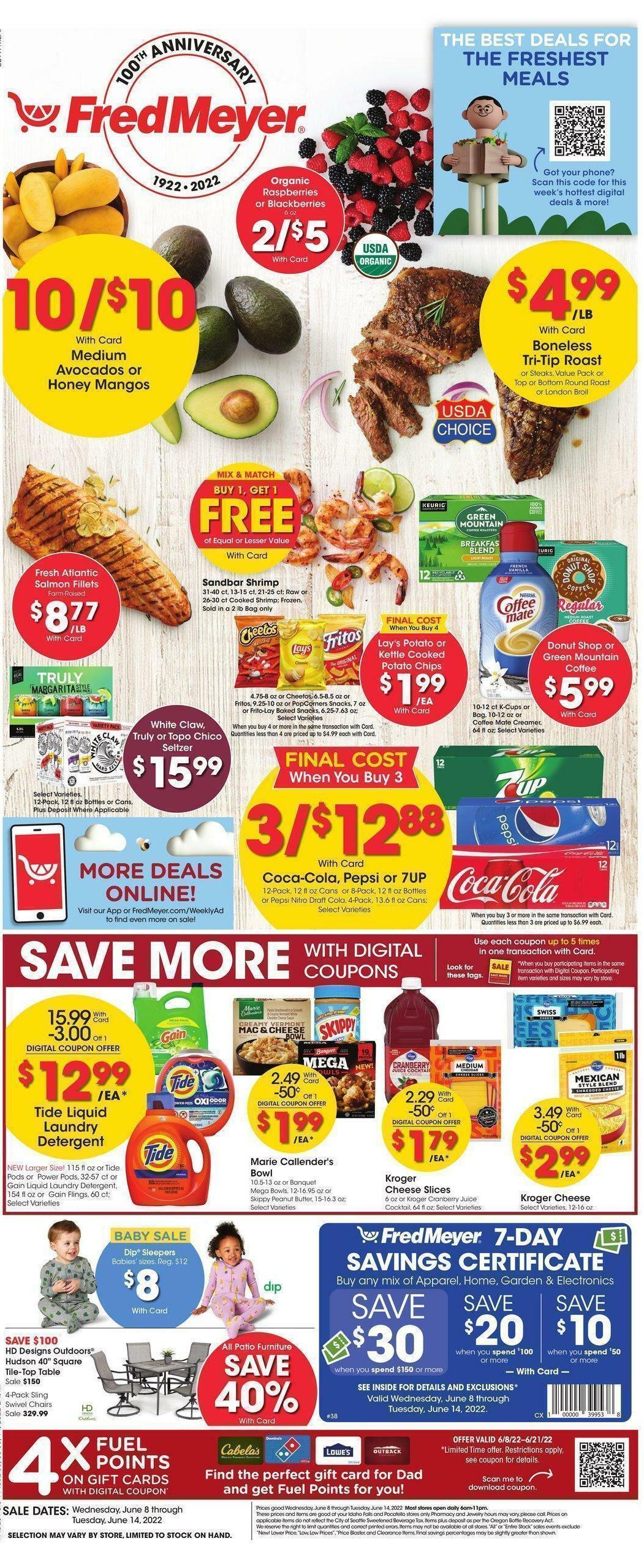 Fred Meyer Weekly Ad from June 8