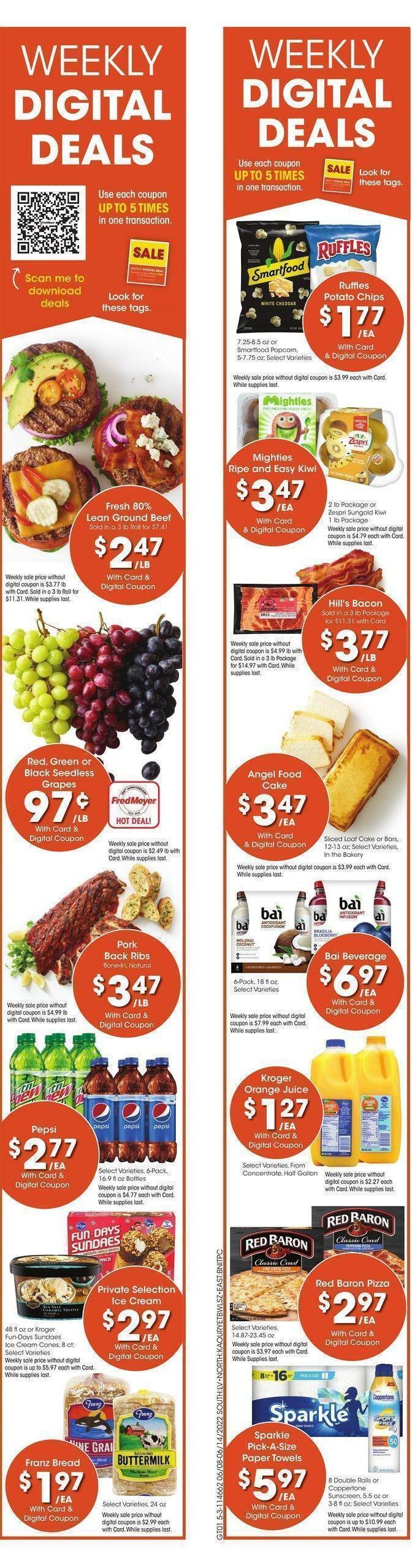 Fred Meyer Weekly Ad from June 8