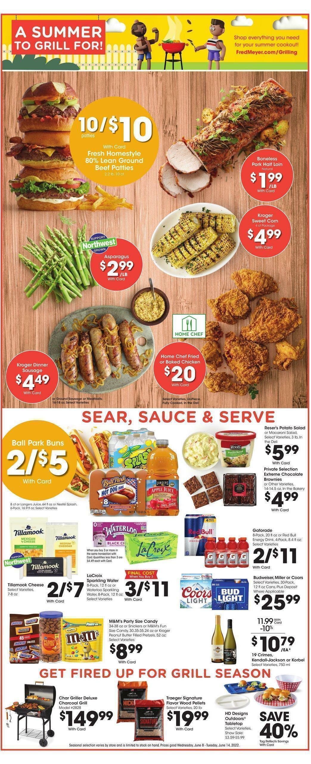 Fred Meyer Weekly Ad from June 8