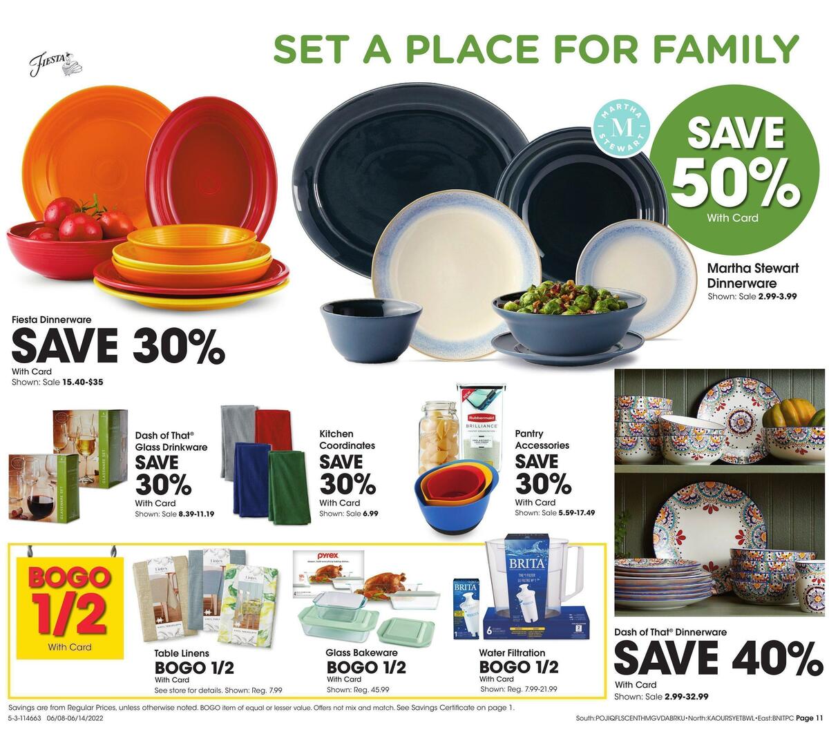 Fred Meyer General Merchandise Weekly Ad from June 8
