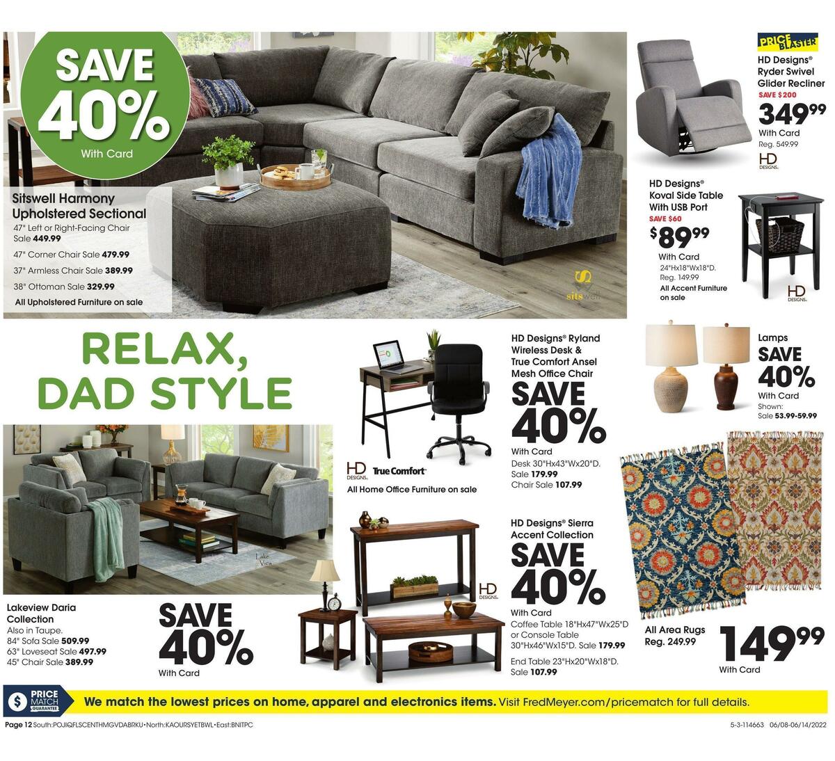 Fred Meyer General Merchandise Weekly Ad from June 8