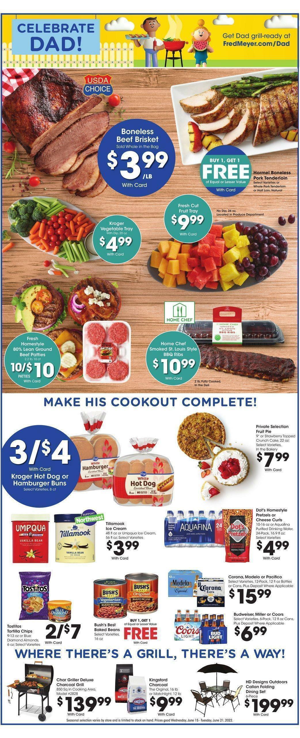 Fred Meyer Weekly Ad from June 15