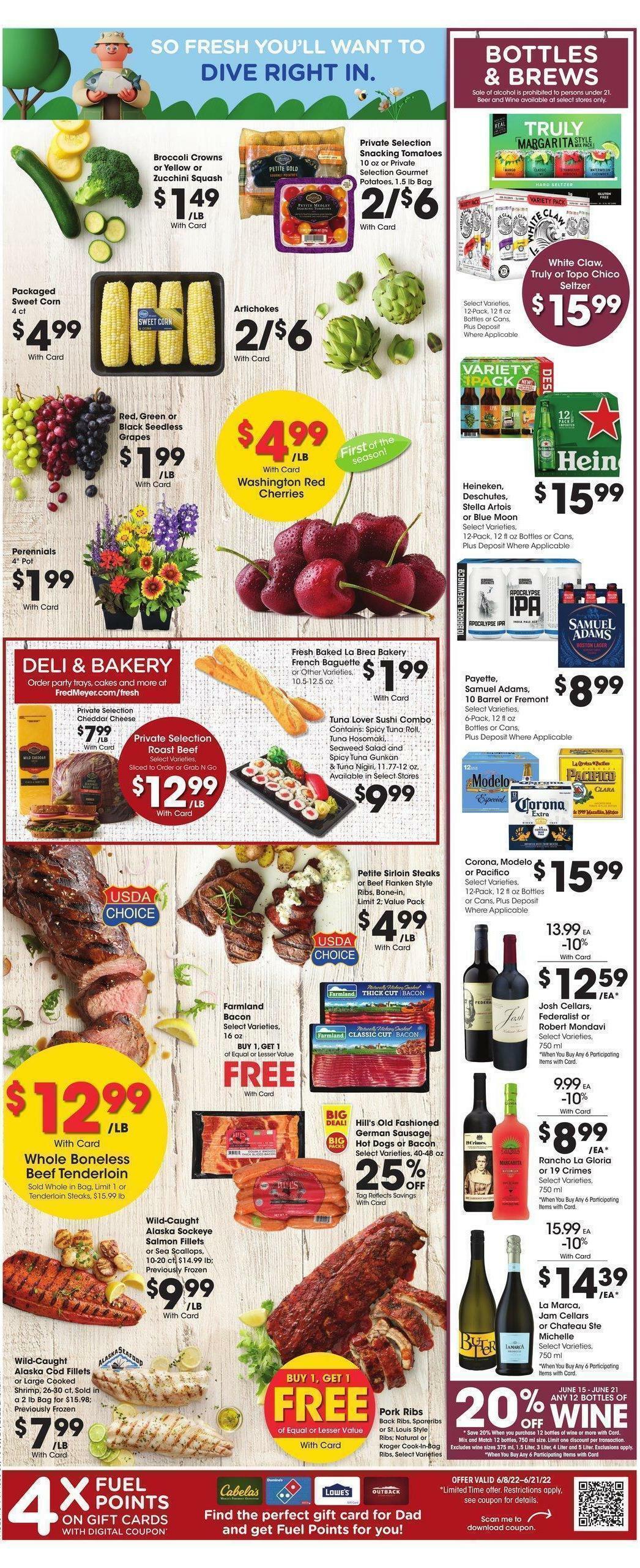 Fred Meyer Weekly Ad from June 15