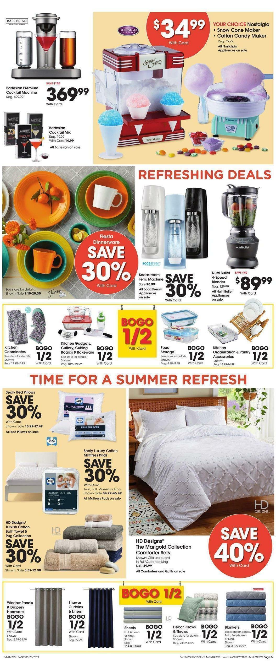 Fred Meyer General Merchandise Weekly Ad from June 22
