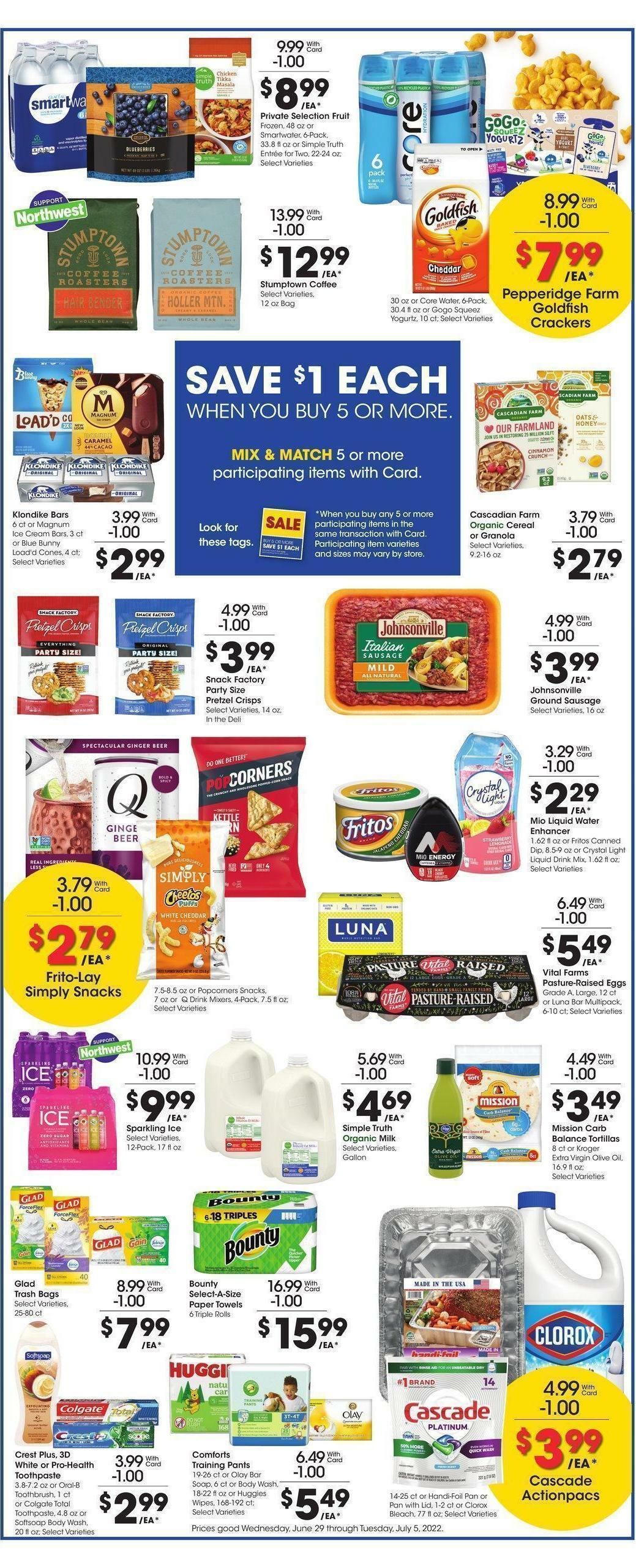 Fred Meyer Weekly Ad from June 29