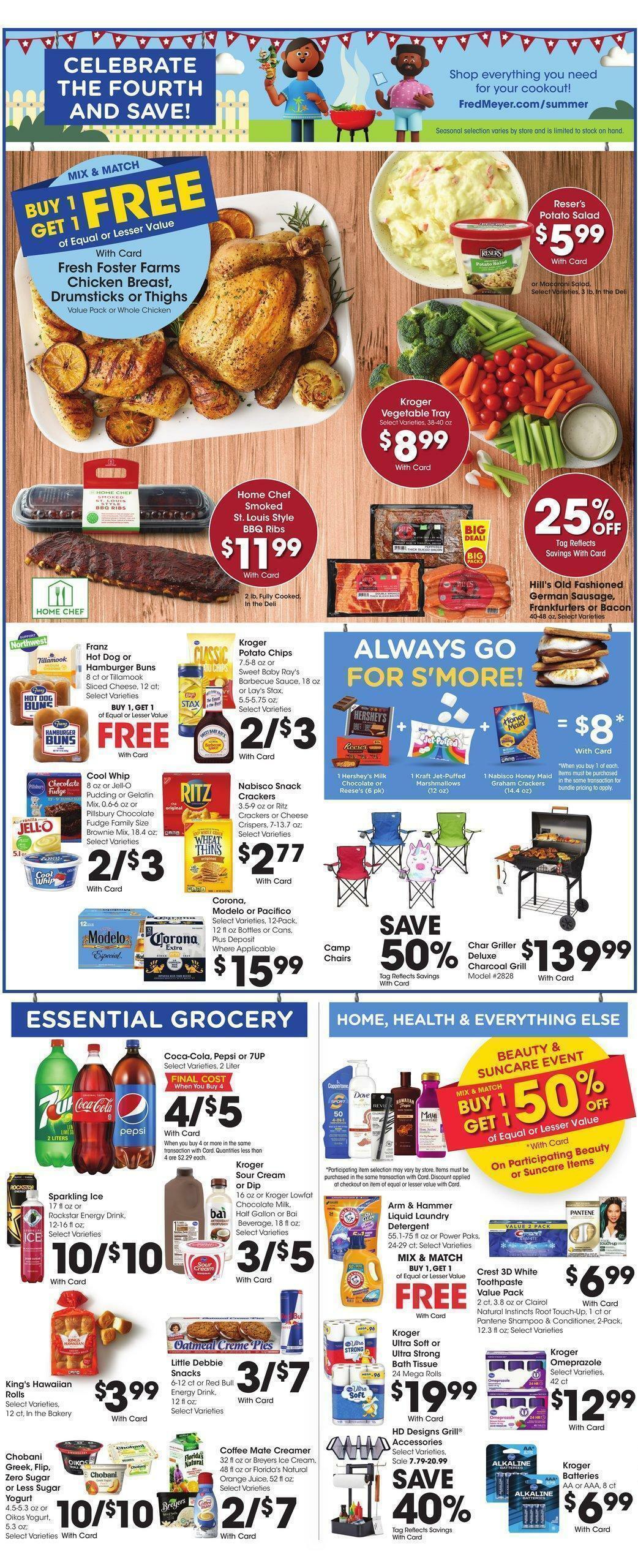 Fred Meyer Weekly Ad from June 29