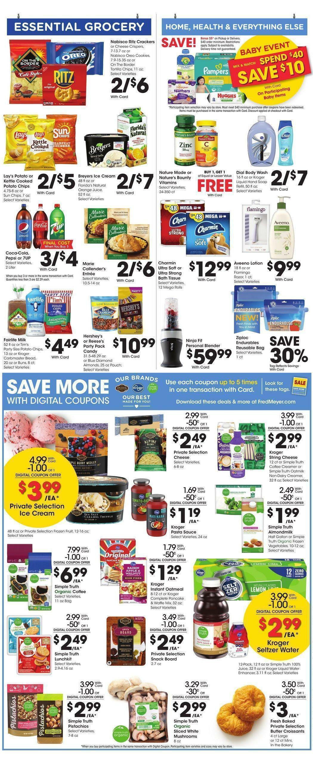 Fred Meyer Weekly Ad from July 6