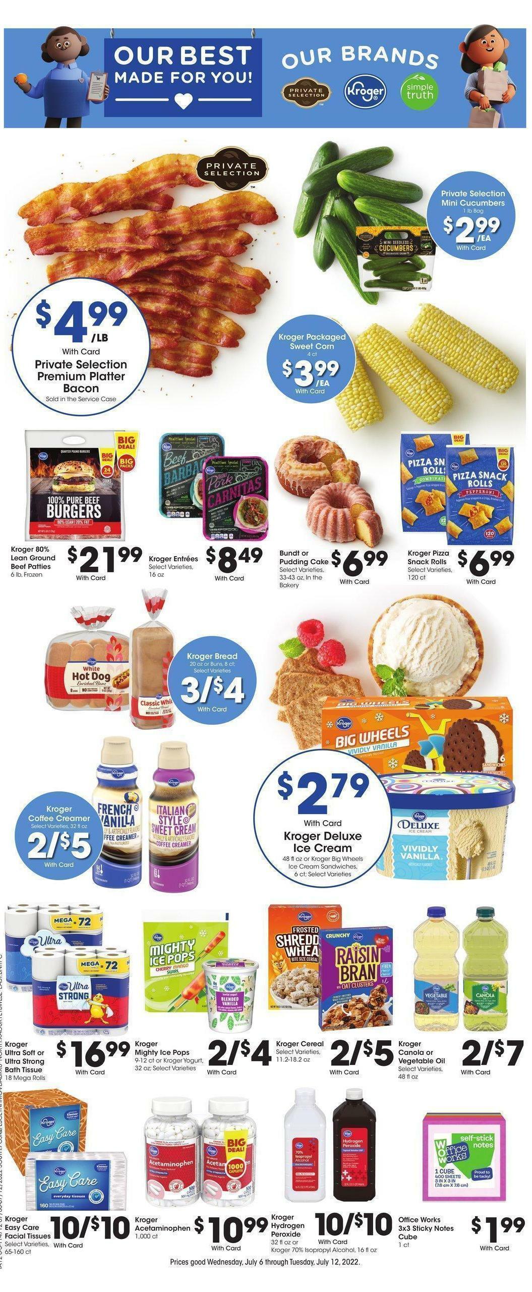 Fred Meyer Weekly Ad from July 6
