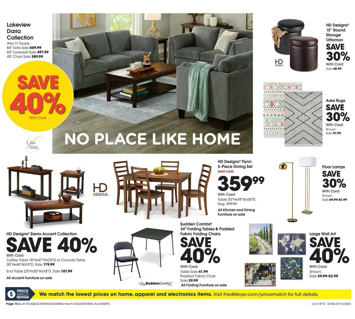 Fred Meyer General Merchandise Weekly Ad from July 6