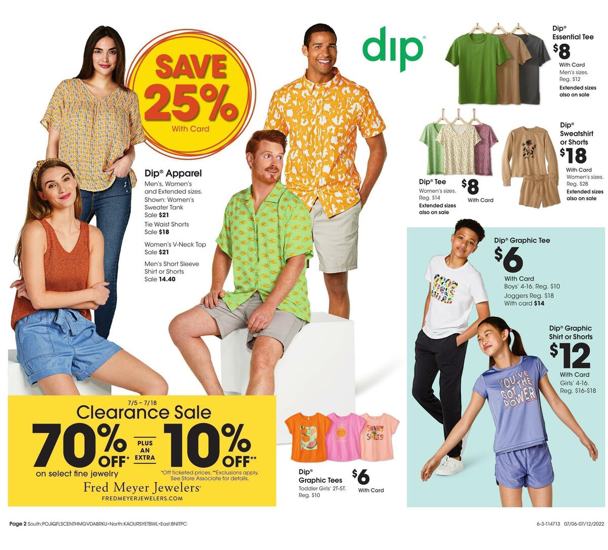 Fred Meyer General Merchandise Weekly Ad from July 6