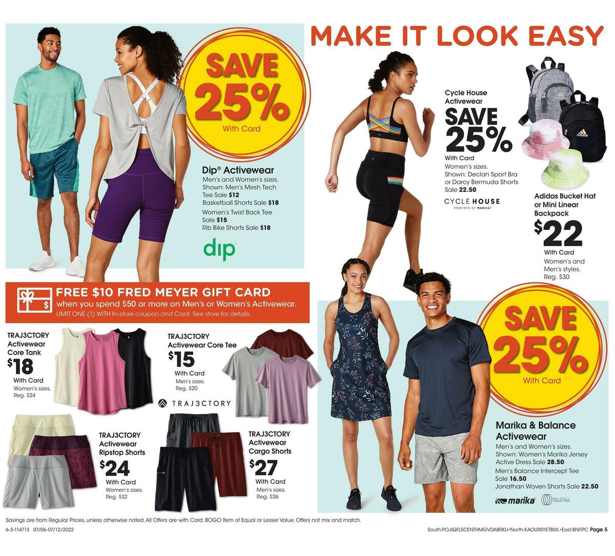 Fred Meyer General Merchandise Weekly Ad from July 6