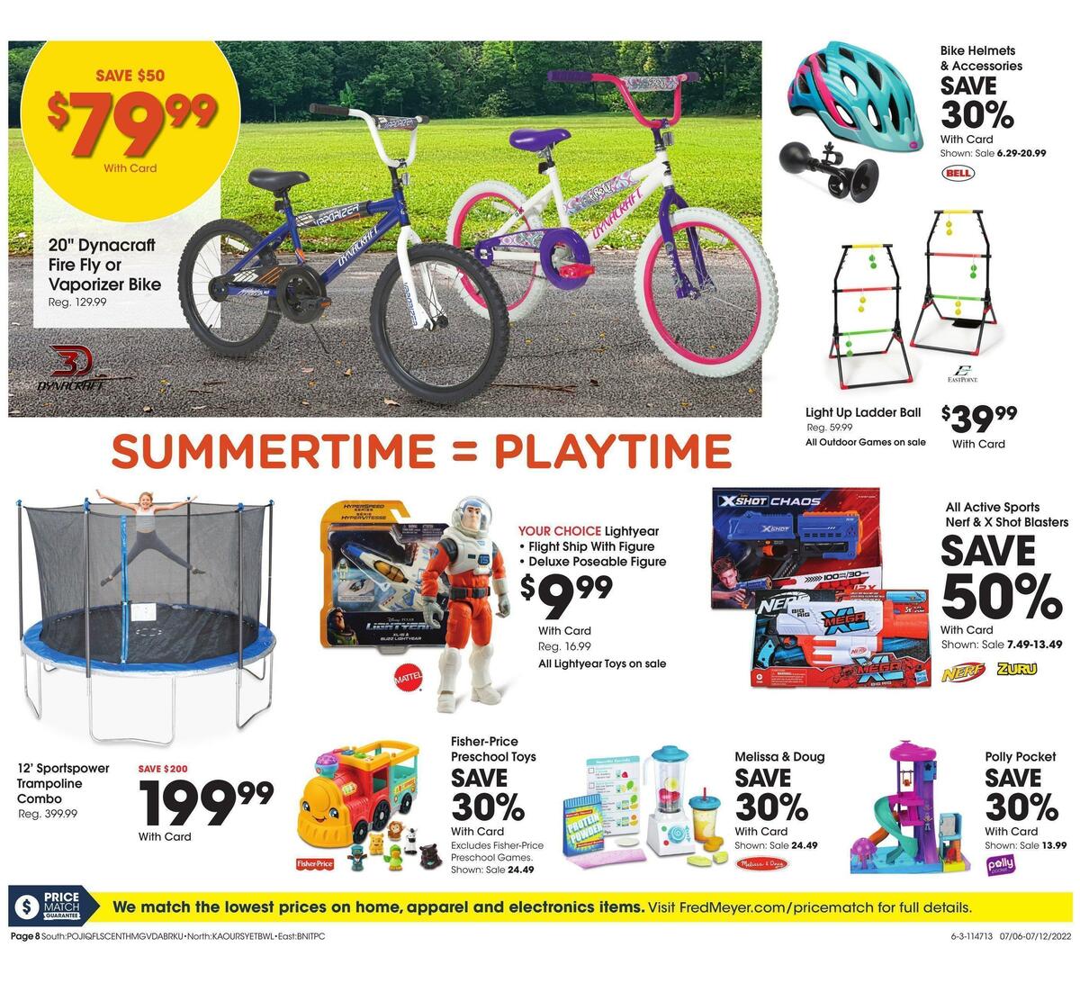 Fred Meyer General Merchandise Weekly Ad from July 6