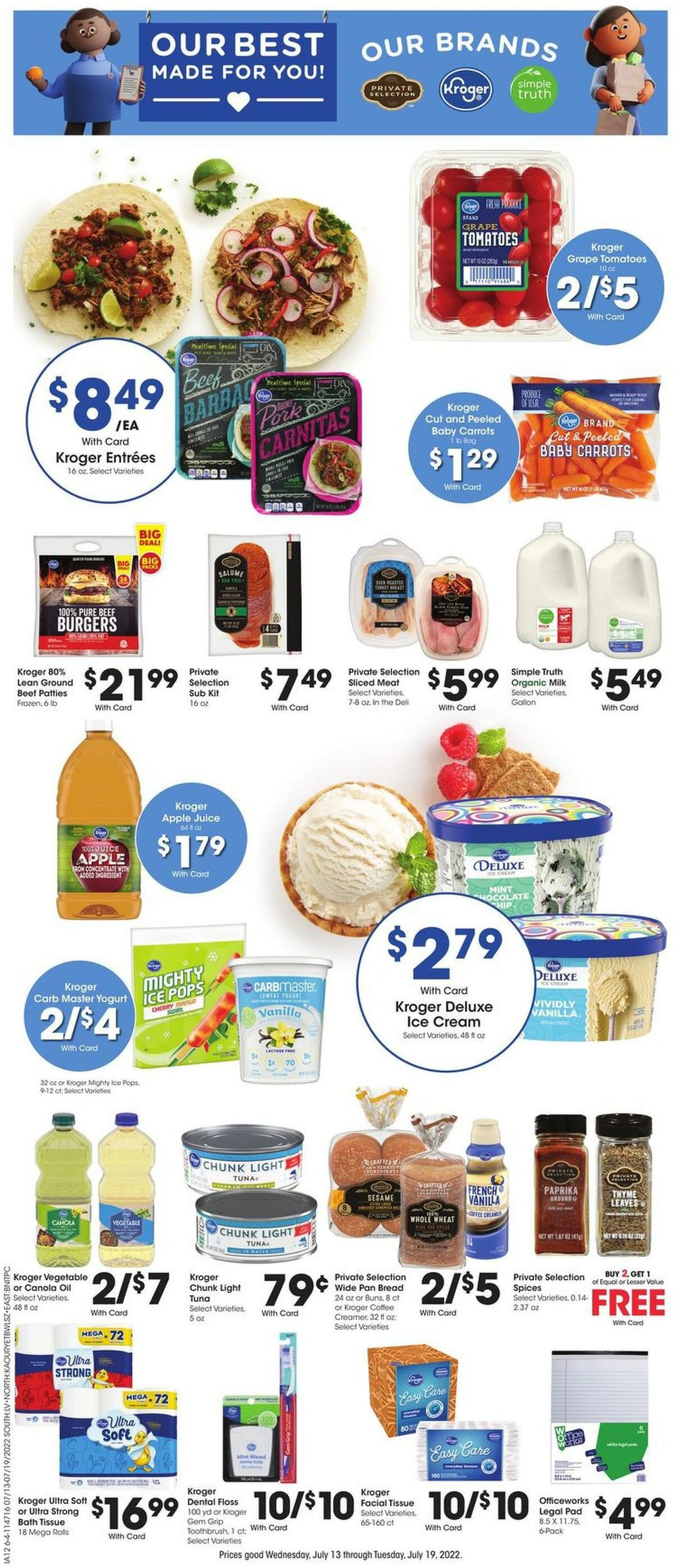 Fred Meyer Weekly Ad from July 13