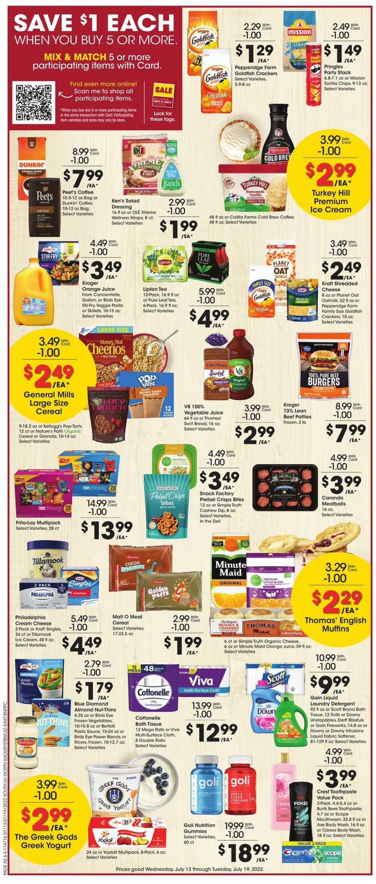 Fred Meyer Weekly Ad from July 13