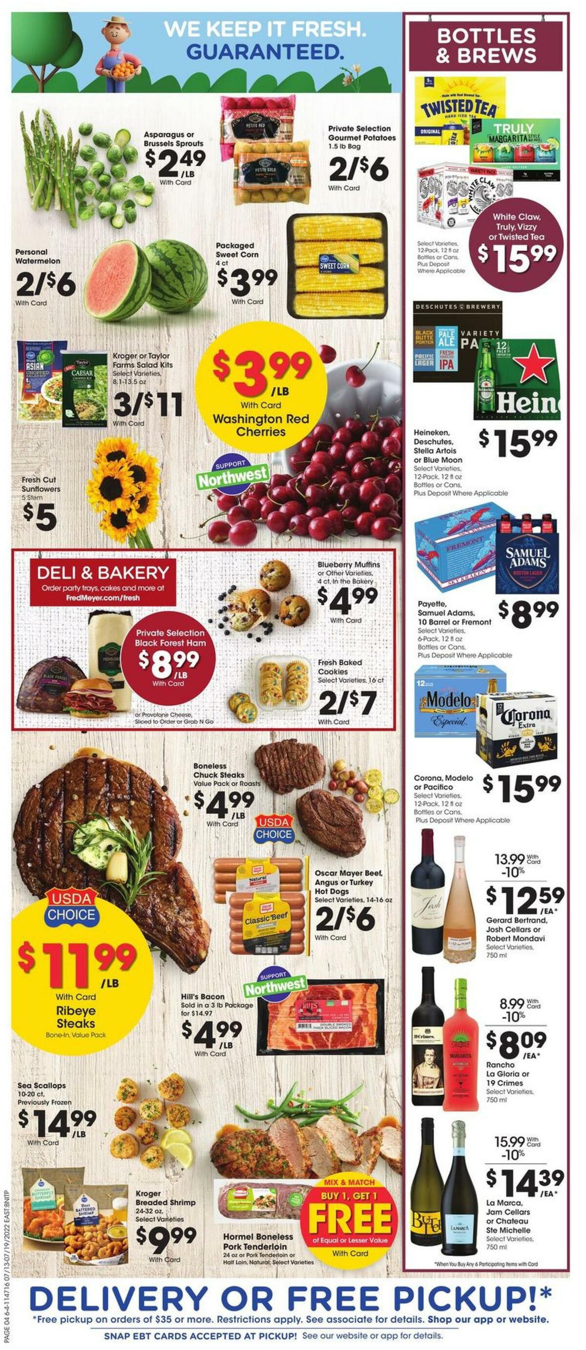 Fred Meyer Weekly Ad from July 13