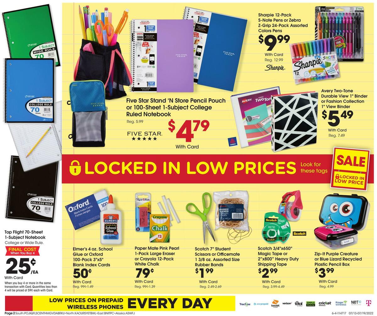Fred Meyer General Merchandise Weekly Ad from July 13