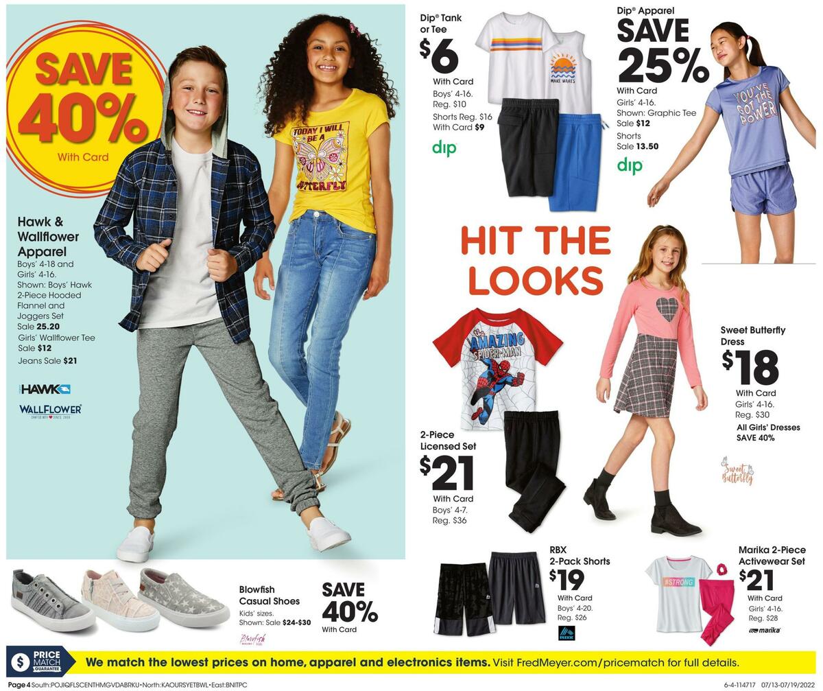 Fred Meyer General Merchandise Weekly Ad from July 13