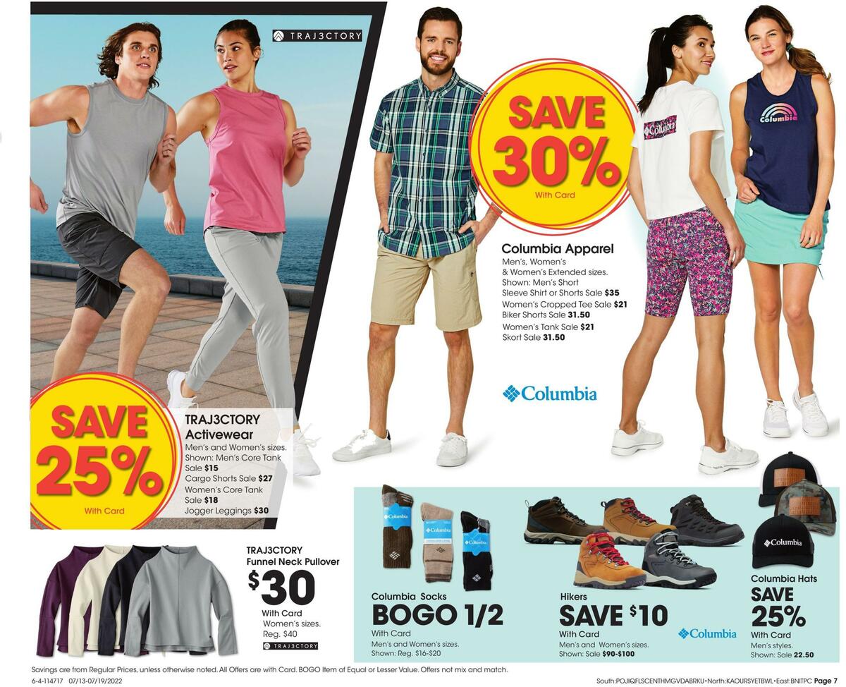 Fred Meyer General Merchandise Weekly Ad from July 13
